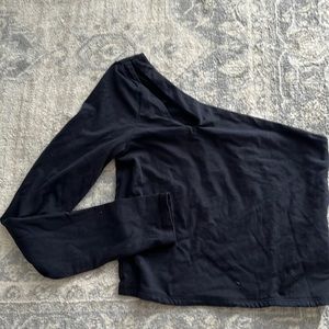 Abercrombie & Fitch one shoulder crop top small
